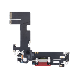 Charging Port Flex Cable Compatible for iPhone 13 (Premium) - Red
