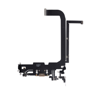 Charging Port Flex Cable Compatible for iPhone 13 Pro Max (Premium) - Gold