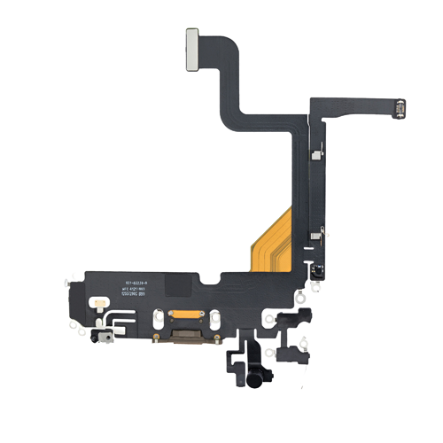 Charging Port Flex Cable Compatible for iPhone 13 Pro (Premium) - Gold