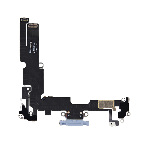 Charging Port Flex Cable Compatible for iPhone 14 Plus (Premium) - Blue
