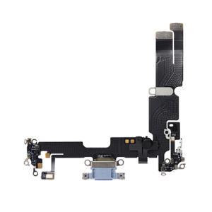 Charging Port Flex Cable Compatible for iPhone 14 Plus (Premium) - Blue
