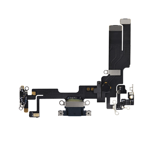 Charging Port Flex Cable Compatible for iPhone 14 (Premium) - Blue