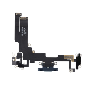Charging Port Flex Cable Compatible for iPhone 14 (Premium) - Midnight