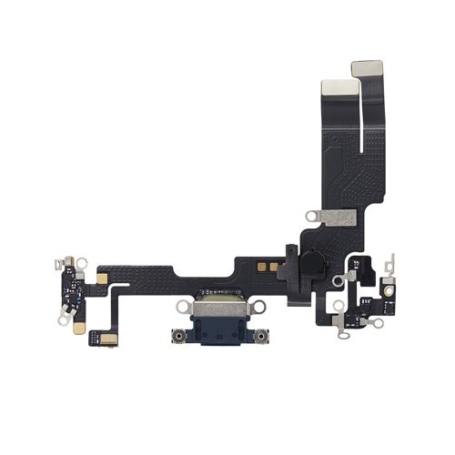 Charging Port Flex Cable Compatible for iPhone 14 (Aftermarket) - Midnight