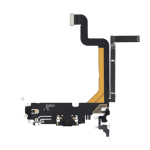 Charging Port Flex Cable Compatible for iPhone 14 Pro Max (Aftermarket) - Space Black