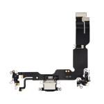 Charging Port Flex Cable Compatible for iPhone 15 Plus (Aftermarket) - Black