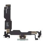 Charging Port Flex Cable Compatible for iPhone 15 Plus (Premium) - Green