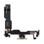 Charging Port Flex Cable Compatible for iPhone 15 Plus (Premium) - Yellow