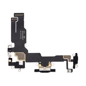 Charging Port Flex Cable Compatible for iPhone 15 (Premium) - Black