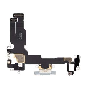 Charging Port Flex Cable Compatible for iPhone 15 (Premium) - Blue