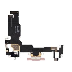 Charging Port Flex Cable Compatible for iPhone 15 (Premium) - Pink