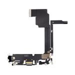Charging Port Flex Cable Compatible for iPhone 15 Pro Max (Aftermarket) - Black