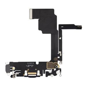 Charging Port Flex Cable Compatible for iPhone 15 Pro (Premium) - Blue Titanium