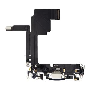 Charging Port Flex Cable Compatible for iPhone 15 Pro (Premium) - Blue Titanium