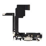 Charging Port Flex Cable Compatible for iPhone 15 Pro (Premium) - Natural Titanium