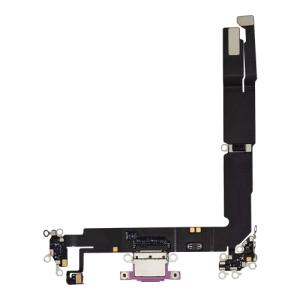 Charging Port Flex Cable Compatible for iPhone 16 Plus (Premium) - Pink