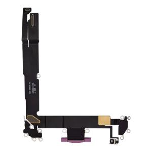Charging Port Flex Cable Compatible for iPhone 16 Plus (Premium) - Pink