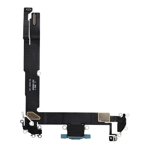 Charging Port Flex Cable Compatible for iPhone 16 Plus (Premium) - Teal