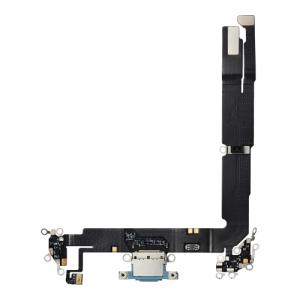Charging Port Flex Cable Compatible for iPhone 16 Plus (Premium) - Teal