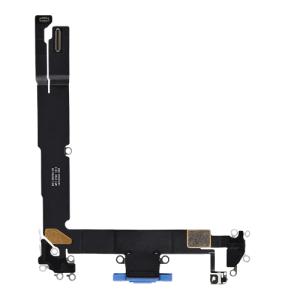 Charging Port Flex Cable Compatible for iPhone 16 Plus (Premium) - Ultramarine