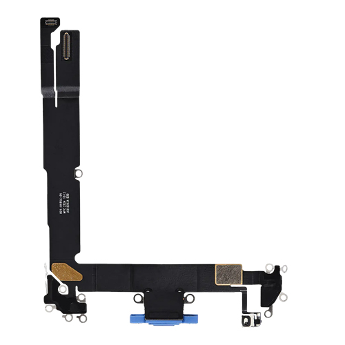 Charging Port Flex Cable Compatible for iPhone 16 Plus (Premium) - Ultramarine