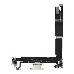 Charging Port Flex Cable Compatible for iPhone 16 Plus (Premium) - White