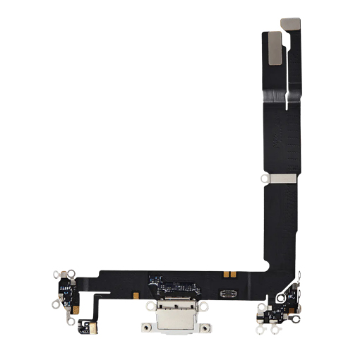 Charging Port Flex Cable Compatible for iPhone 16 Plus (Premium) - White