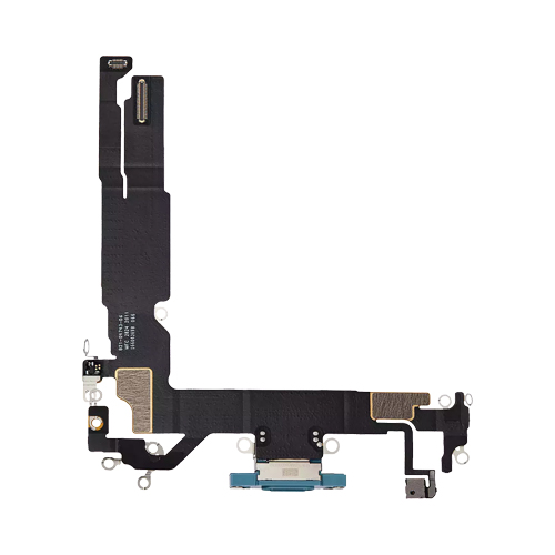 Charging Port Flex Cable Compatible for iPhone 16 (Premium) - Teal