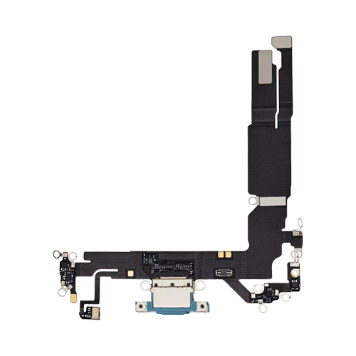 Charging Port Flex Cable Compatible for iPhone 16 (Premium) - Teal