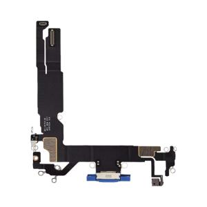 Charging Port Flex Cable Compatible for iPhone 16 (Premium) - Ultramarine