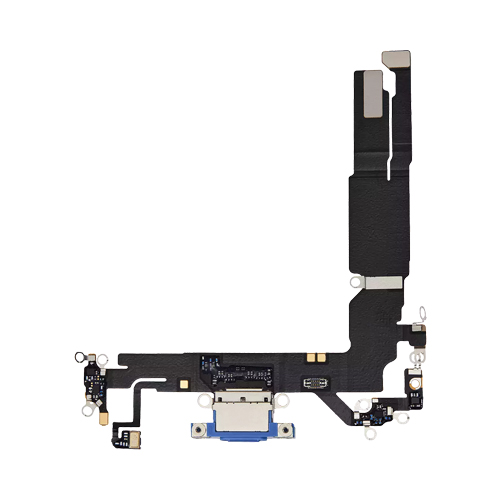 Charging Port Flex Cable Compatible for iPhone 16 (Premium) - Ultramarine