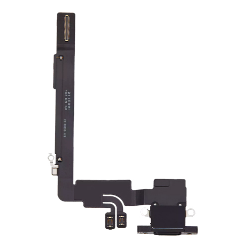 Charging Port Flex Cable Compatible for iPhone 16 Pro Max (Premium) - Black Titanium