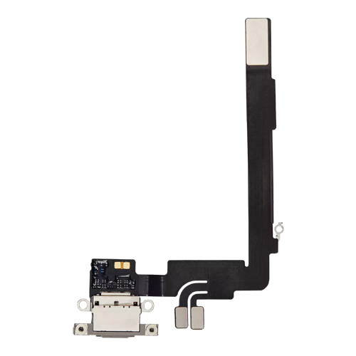 Charging Port Flex Cable Compatible for iPhone 16 Pro Max (Premium) - Natural Titanium