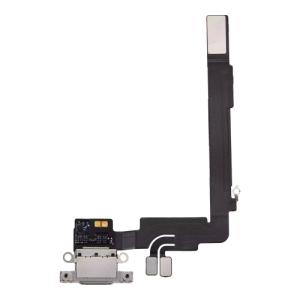 Charging Port Flex Cable Compatible for iPhone 16 Pro Max (Premium) - White Titanium