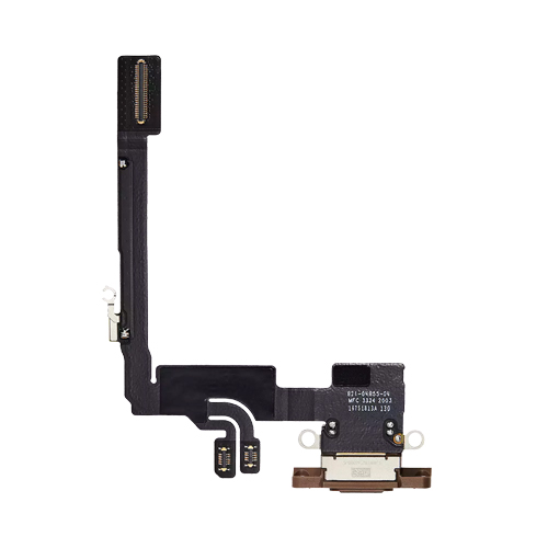 Charging Port Flex Cable Compatible for iPhone 16 Pro (Premium) - Desert Titanium