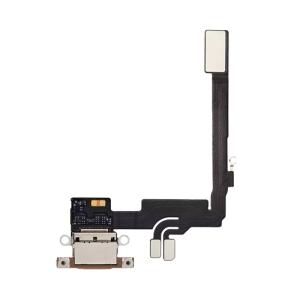 Charging Port Flex Cable Compatible for iPhone 16 Pro (Premium) - Desert Titanium