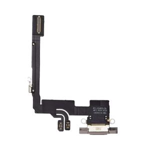 Charging Port Flex Cable Compatible for iPhone 16 Pro (Premium) - Natural Titanium