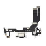 Charging Port Flex Cable Compatible for iPhone 16e / 17e (Premium) - Black