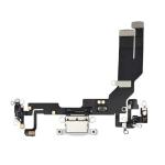 Charging Port Flex Cable Compatible for iPhone 16e / 17e (Premium) - White