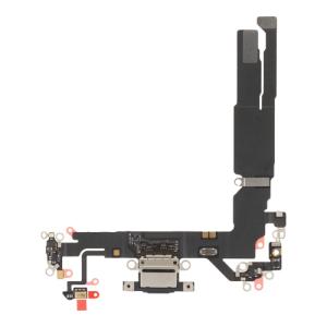 Charging Port Flex Cable Compatible for iPhone 17 (Premium) - Black
