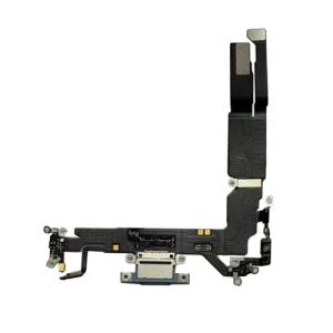Charging Port Flex Cable Compatible for iPhone 17 (Premium) - Mist Blue