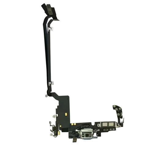 Charging Port Flex Cable Compatible for iPhone 17 Pro Max (eSIM Version) (Premium) - Silver