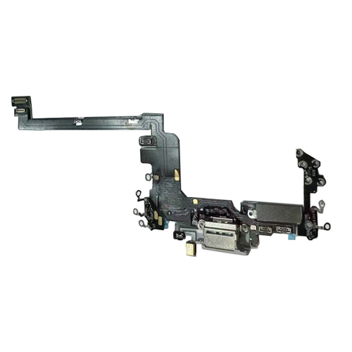 Charging Port Flex Cable Compatible for iPhone 17 Pro (Premium) - Silver