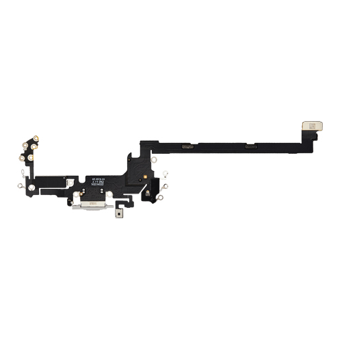 Charging Port Flex Cable Compatible for iPhone 17 Pro (eSIM Version) (Premium) - Silver