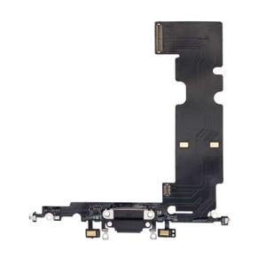 Charging Port Flex Cable Compatible for iPhone 8 Plus (Aftermarket) - Black