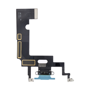 Charging Port Flex Cable Compatible for iPhone XR (Premium) - Blue