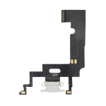Charging Port Flex Cable Compatible for iPhone XR (Premium) - White
