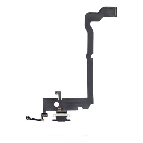 Charging Port Flex Cable Compatible for iPhone XS Max (Aftermarket) - Black