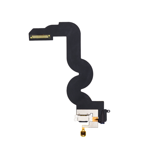 Charging Port Flex Cable with Headphone Jack Compatible for iPod Touch 5 (Premium) - Black