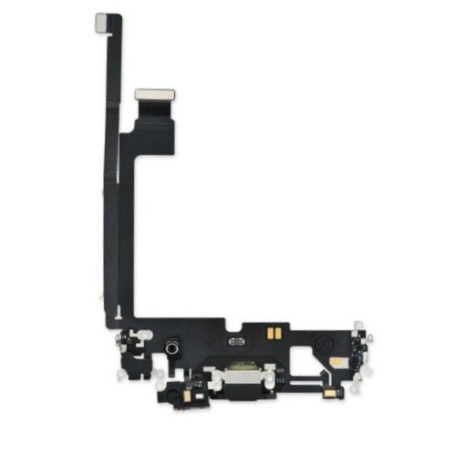 Charging Port Flex Cable Compatible for iPhone 12 / 12 Pro (Aftermarket) - Graphite